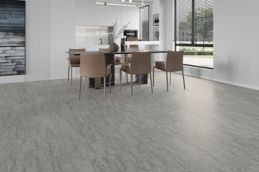 Vinyl Designboden Schiefer hell, 120,96 m2